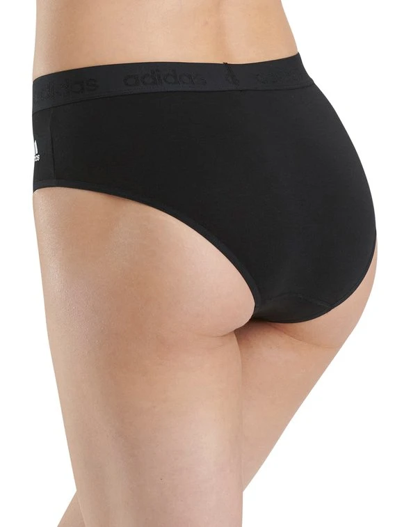 ADIDAS Cotton Logo Slip, Bikini Cut – Bild 2