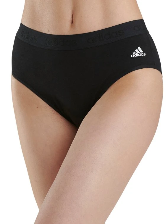 ADIDAS Cotton Logo Slip, Bikini Cut