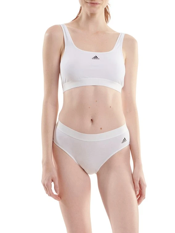 ADIDAS Cotton Logo Slip, Bikini Cut – Bild 3
