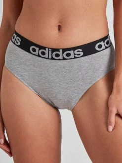 ADIDAS Cotton Logo Slip, Bikini Cut