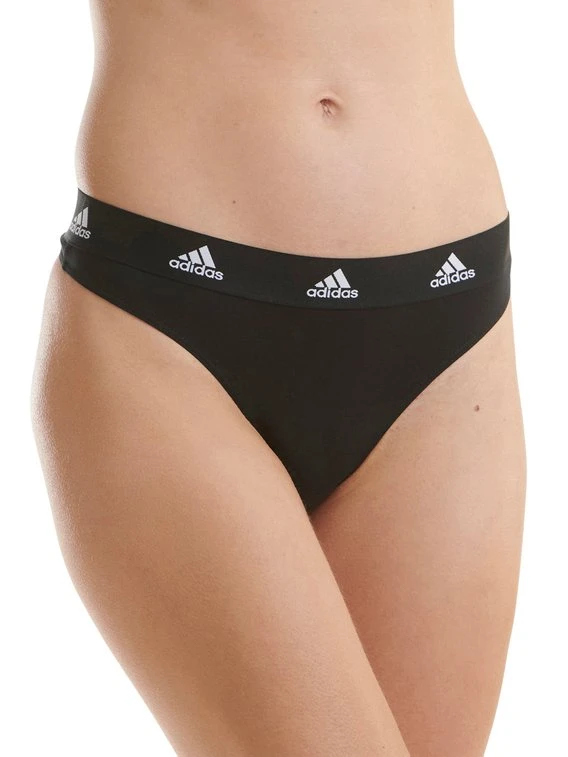 ADIDAS Cotton Logo String, 2er-Pack – Bild 2