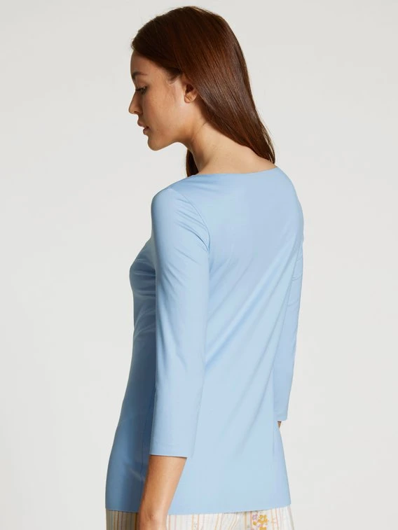 Calida Natural Luxe Shirt, 3/4-Arm – Bild 2