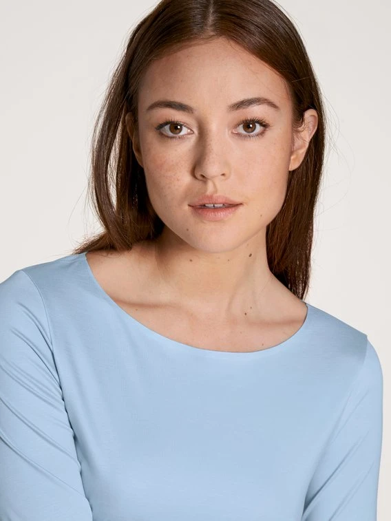 Calida Natural Luxe Shirt, 3/4-Arm – Bild 4