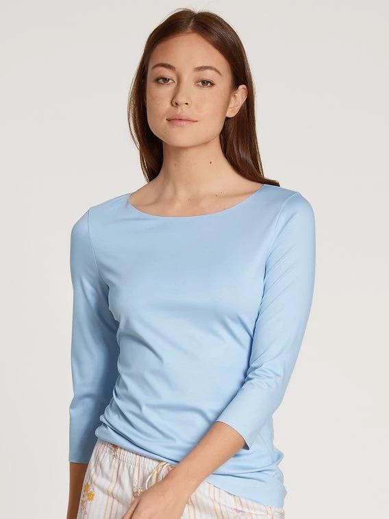 Calida Natural Luxe Shirt, 3/4-Arm