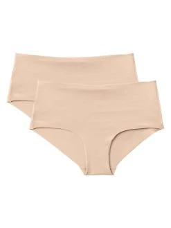 Calida Natural Skin Panty Im Doppelpack, Low Cut, Compostable