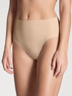 Calida Natural Skin Seamless-Midi-Slip, Compostable