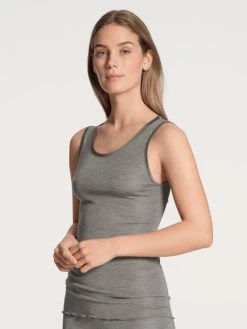 Calida True Confidence Tank-Top Aus Wolle-Seide