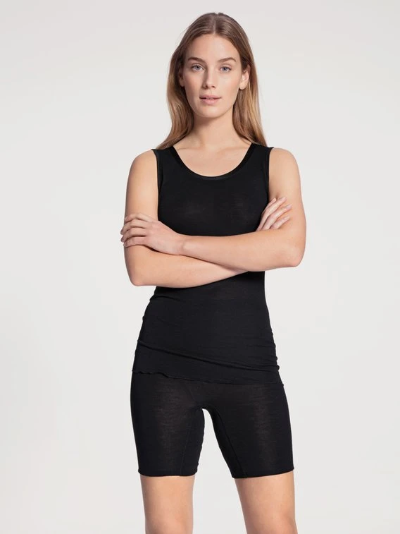 Calida True Confidence Tank-Top Aus Wolle-Seide – Bild 3