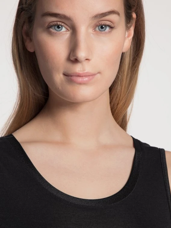 Calida True Confidence Tank-Top Aus Wolle-Seide – Bild 4