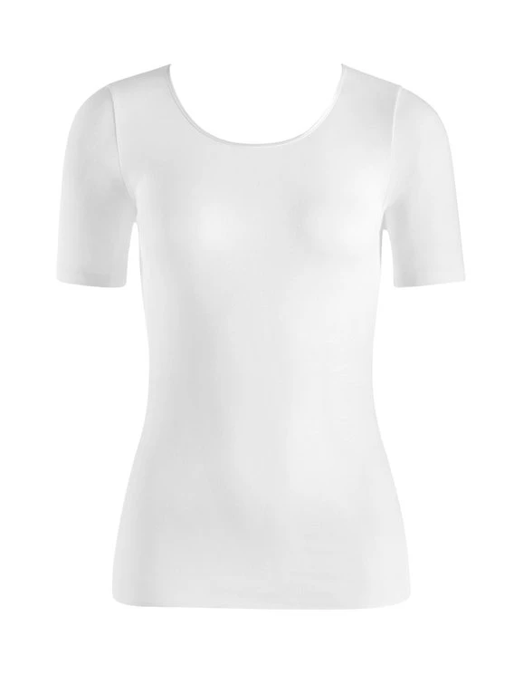 HANRO Cotton Seamless Kurzarm-Shirt – Bild 3