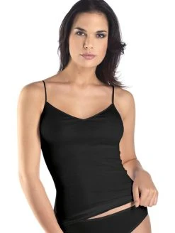 HANRO Cotton Seamless Spaghetti-Top