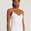 HANRO Cotton Seamless Spaghetti-Top