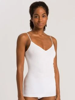 HANRO Cotton Seamless Spaghetti-Top