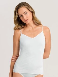 HANRO Cotton Seamless Spaghetti-Top