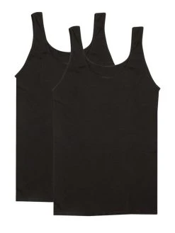 Nina Von C. Fine Cotton - Organic Top Ohne Arm, 2er Pack