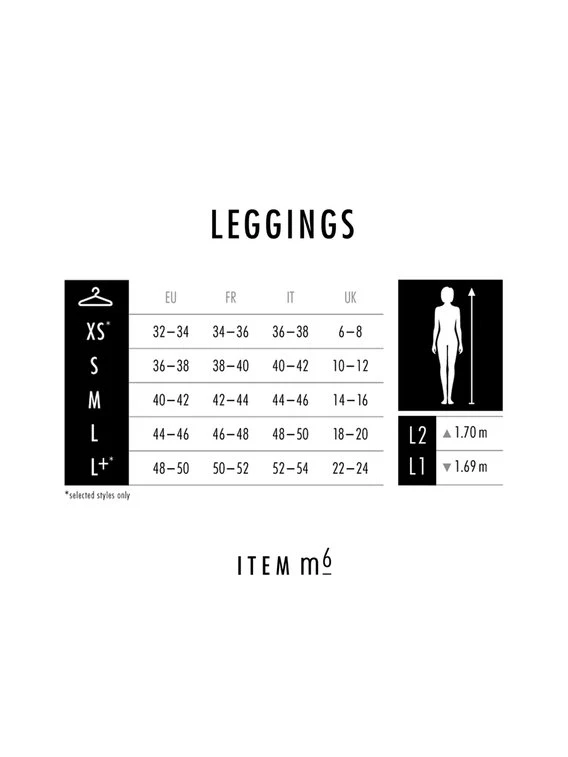 ITEM M6 Soft Touch Conscious Leggings, 50 DEN – Bild 6