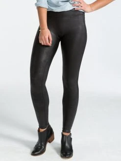 Spanx Leggings Shaping-Leggings In Leder-Optik