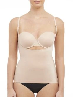 Spanx Suit Your Fancy Shaping Spaghetti-Top, Open-Bust