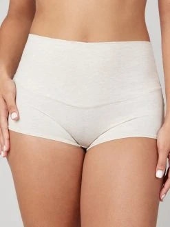 Spanx Cotton Comfort Shaping-Pants, Highwaist